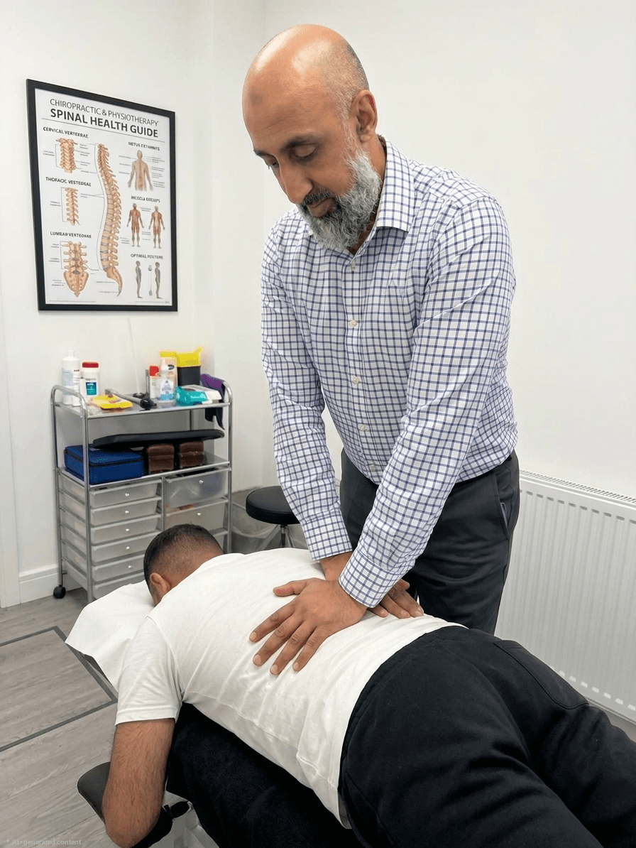 Hands receiving treatment at Innate Healthcare